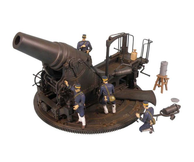 【G44】1/35 日本陸軍 二十八糎榴弾砲（砲兵4体付） 141305_MD14