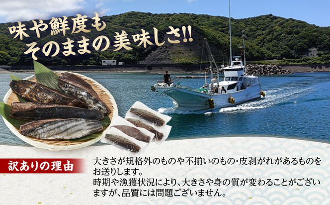 かつお一本釣り漁師が直送！ 日帰りかつおの藁焼きたたき 訳あり 1kg入 304018_DT02