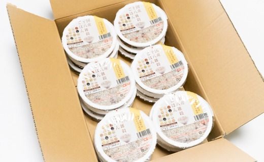 K1940【2025年12月内発送】境町産こしひかり使用 国産十八雑穀ごはん ヘルシー パックライス 160g×18個