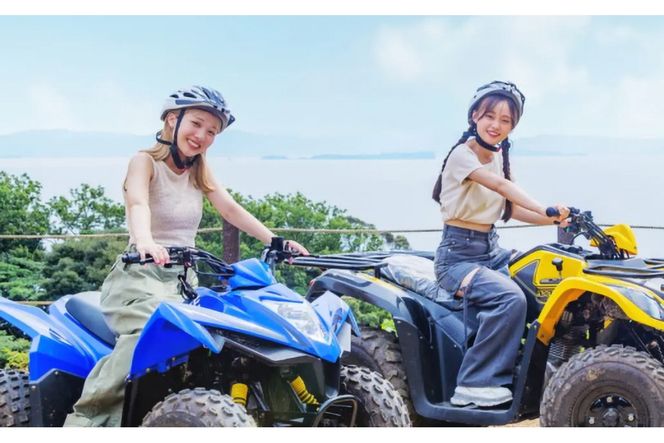 Bravo！バギーワクワクプラン 1名様ご利用チケット【宗像大島リゾート】_HA1884