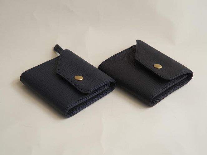 FACE-C　【数量限定】革のカシミヤ　国産野生鹿革を使用した三つ折り財布 ファッション 小物 コンパクト 軽量 しなやかなさ ヴィンテージ ソフトレザー コイン 