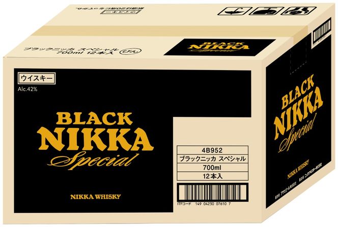 ニッカ ブラックニッカ　スペシャル 700ml　12本