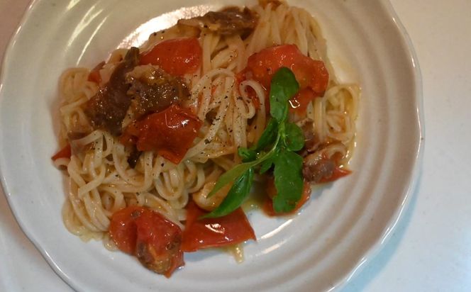 【栽培期間中農薬・化学肥料不使用】玄米麺10袋セット　ヤマウカワファーム グルテンフリー＆ヴィーガン　パスタやうどん、そばの代用食にも　YF00013