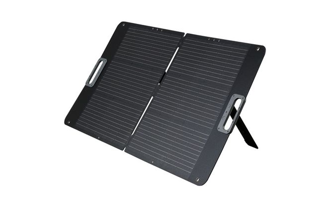 ポータブル電源用ソーラーパネル ISP-A100M-H グレー アイリスオーヤマ ソーラーパネル ソーラーチャージャー 100W ポータブル電源用 太陽光パネル ソーラー 充電器 太陽光発電 折り畳み 非常用電源 防災