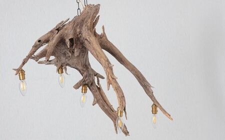 ROOTS Chandelier シャンデリア 糸島市 / WOOD'ARBRE(ウッドラヴル)【TIME】 インテリア 照明[ADC006] インテリア 照明 ライト シャンデリア 間接照明 ペンダントライト 木製 お洒落