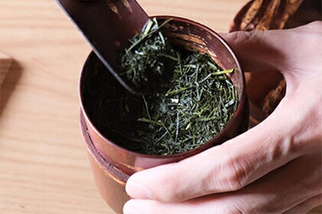 角館樺細工《樺細工 八柳》茶さじ 螺鈿模様|02_kdk-404901