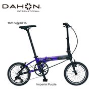DAHON Int Folding Bike tbm rugged 16　Imperial purple【四日市市 で人気の返礼品 武田産業 折り畳み自転車 自転車 折りたたみ自転車 折りたたみ式自転車 三重県 四日市市ふるさと納税】