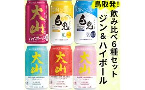 マツイハイボール4種+白兎ジンソーダ2種 アソート350ml ×6本セット 312011_AY037