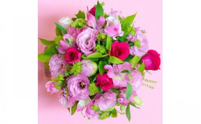 アレンジメント Sサイズ_ピンク系 142069_BN012VC02