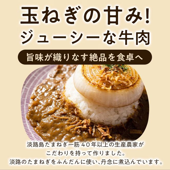 淡路島の牛肉とたまねぎ使用　今井ファームビーフカレー　200ｇ×10食　レトルトカレー