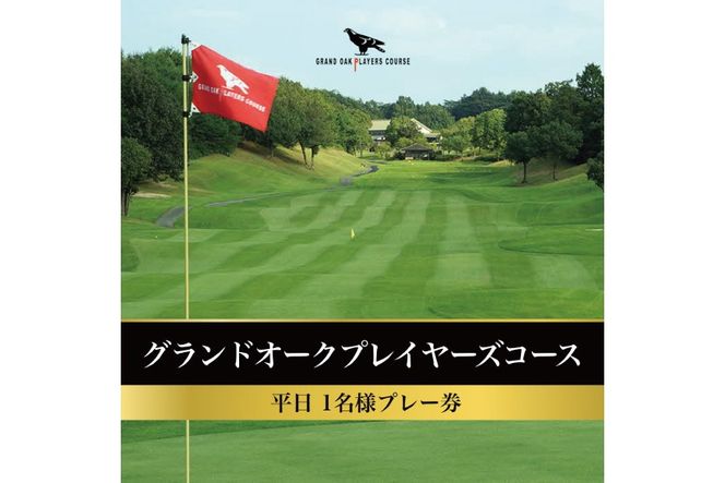 グランドオーク プレイヤーズコース 平日 1名様 プレー券 [ ゴルフ 加東市 兵庫県 関西 ゴルフ場 ] ゴルフ場利用権 