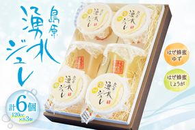 CA011 暑い季節はシャーベットで 島原湧水ジュレセット[スイーツ ジュレ はちみつ 蜂蜜 北田物産 長崎県 島原市]