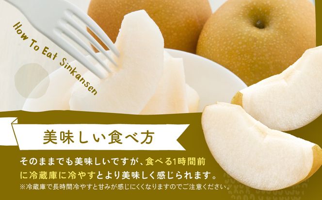 新甘泉梨 3kg箱(約6～10玉) 312011_BU005