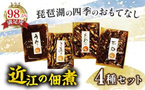 【琵琶湖の四季のおもてなし】近江ふるさとの味セット(４種)【D002W】（滋賀県　近江八幡市）