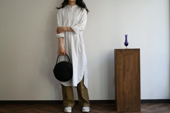 【horii.】 ラウンドバッグ "アドレ"ショルダーベルト付き (180-3) PAGOT 本革 レザーバッグ レディースバッグ ショルダー ポシェット 受注生産