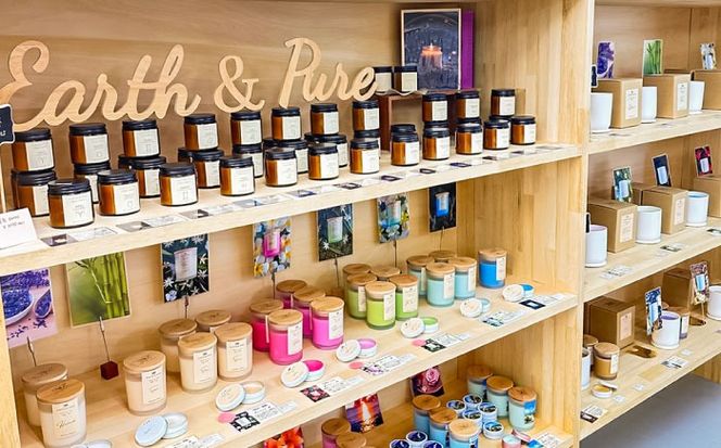 フレグランスキャンドル 『フローラル ミニキャンドルセット』 キャンドル おしゃれ ルームフレグランス アロマキャンドル ギフト 沖縄市 / Earth & Pure[BCDJ007]