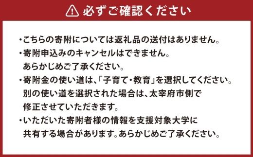【 返礼品なし 】 「 福岡こども短期大学 」 支援寄附金 （ 50,000円分 ） 寄附のみ 応援寄附金 社会貢献 支援活動 教育 支援 寄附 応援