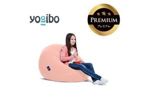 Yogibo Drop Premium（ヨギボー ドロップ プレミアム）＜フラミンゴ＞【ビーズクッション ビーズ 座椅子 椅子 クッション ビーズソファー ビーズソファ 新生活 プレゼント インテリア 家具 ベッド ゲーム】-[G763-12]