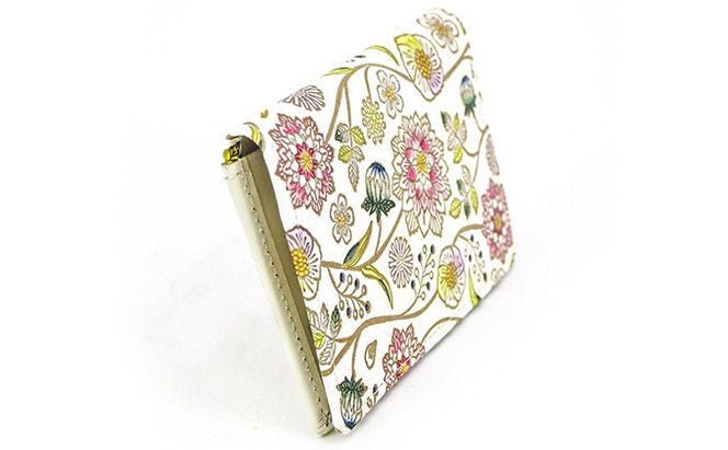 パスカードホルダー ダリア ベリーピンク 文庫屋大関 名刺入れ パスケース カードホルダー 定期入れ 革製品 革小物 大容量 ファッション小物 定期券入れ Suica入れ パスモケース 日用品 雑貨 東京 東京都 墨田区