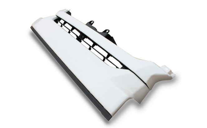 099H3082 【スピード発送】ハイエース フロントグリル 塗装品 070 パールホワイト