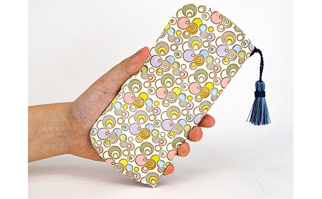 【文庫屋大関】メガネケース　ポッピンソーダ【皮革工芸品】 ファッション小物 民芸品 