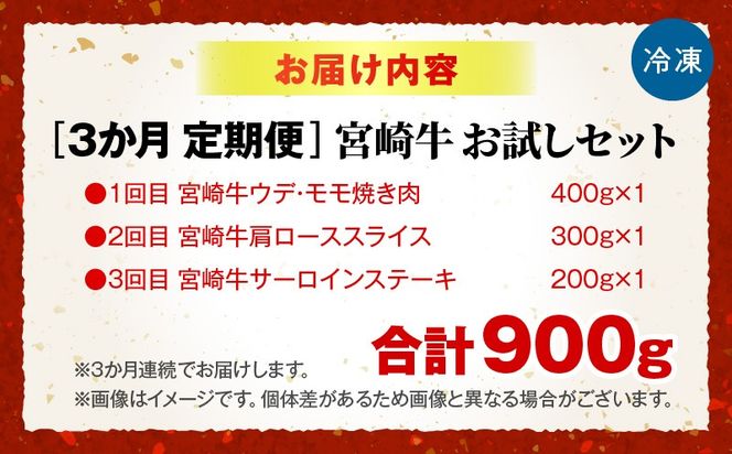 3か月定期便 宮崎牛お試しセット_a0320_em_x3