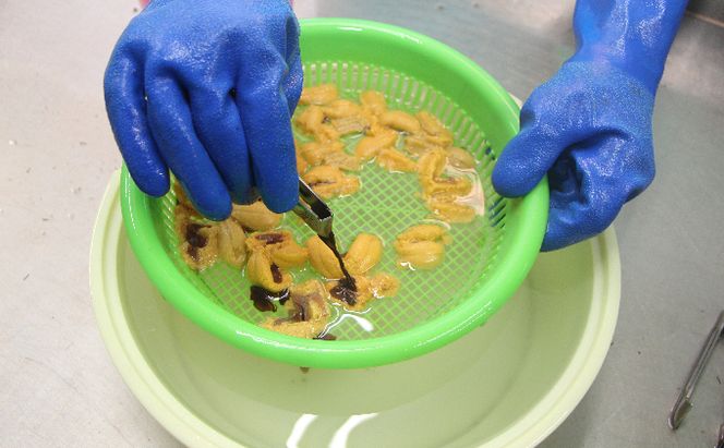 北海道 礼文島産 新鮮生うに キタムラサキウニ 80g×2パック［野崎水産］【 うに ウニ 雲丹 生うに ムラサキウニ 素材本来の味 海鮮 うに丼 甘み 産地直送 】