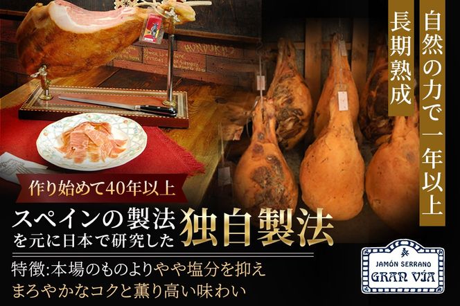 田沢湖自然ファームの グランビア自家製生ハム 40g×4 計160g|02_tsf-030401