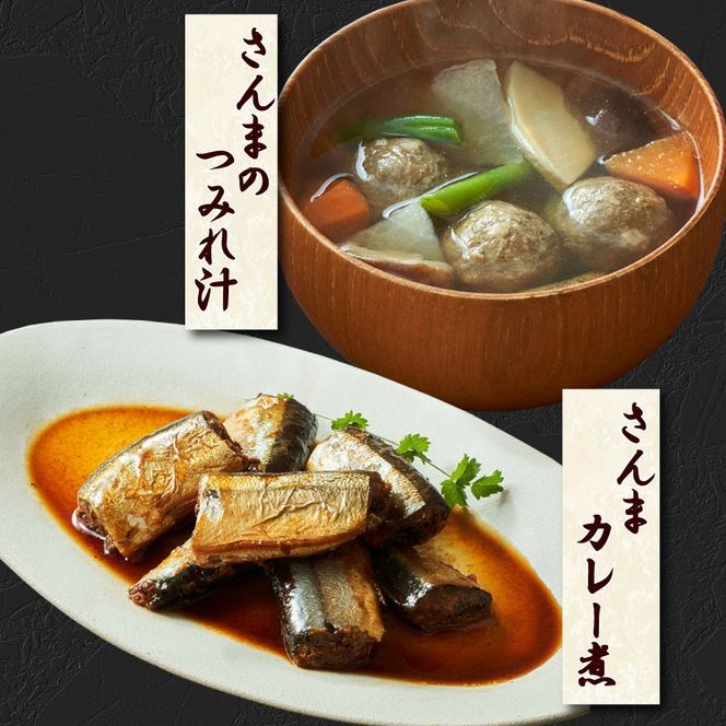 レンチン惣菜お魚 6個セット (さんま甘露煮 / さばの味噌煮 / ぶり大根 / 鮭のちゃんちゃん焼き / さんまカレー煮 / さんまのつみれ汁) 簡単料理 温めるだけ サンマ 鯖 甘露煮 みそ煮 さけ ブリ大根 [oikawa021_1]