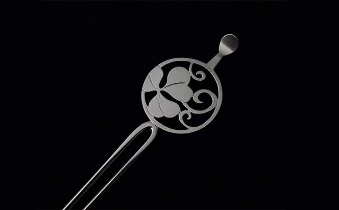 かんざし 平打ち簪 かたばみ かざり工芸三浦 髪飾り ヘアアクセサリー 和装 普段使い アクセサリー 民芸品 工芸品 伝統工芸品 おしゃれ かわいい 東京 東京都 墨田区