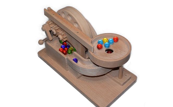 おもちゃ 手作り 木のおもちゃ ビー玉からくり プチ円盤トルネード からくり 玩具 赤ちゃん 子供 雑貨 