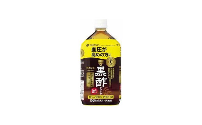 ミツカン マインズ＜毎飲酢＞ 黒酢ドリンク1L 6本