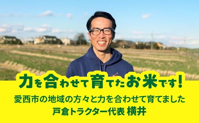 【先行予約/10月より順発送】 【令和7年度産 新米 】 にこまる 白米 10kg お米 ご飯  愛西市 / 戸倉トラクター 【配達不可：離島】 [AECS056]