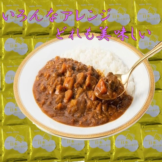 ハローキティおおいたカレー4.0kg（200g×20袋）豊後牛 サンリオ お手軽 時短_2776R