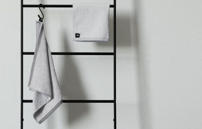 G2096 【数量限定】a towelハンドタオル 10枚セット インディゴグレー＜スピード発送＞