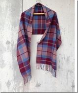 ito to iro 手染め・手織り仕上 メリノウール100％　ストール【3】 ファッション小物 