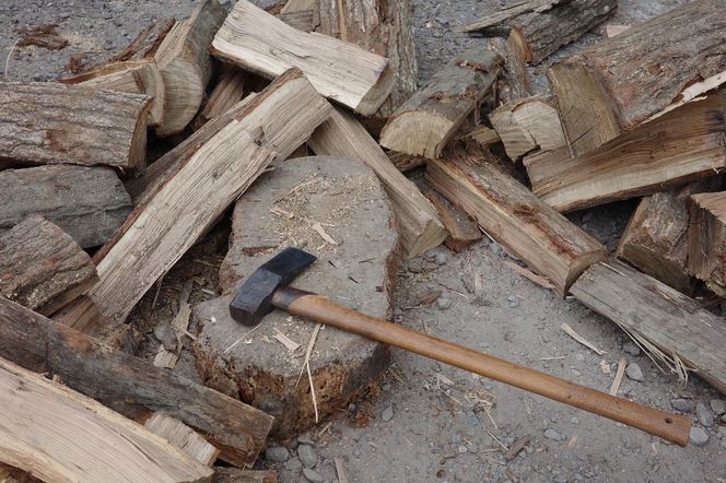 クヌギ薪 焚付けセット (クヌギ薪16kg・焚付け用小割り2kg・おがくず150g） 242161_ET003