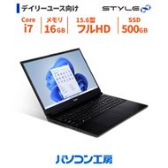 パソコン工房 4年間物損保証 15型ノートPC Core i7/SSD/No.295 322032_EE124