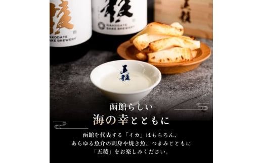 「五稜」飲み比べセット　純米吟醸・純米大吟醸　７２０ｍｌ×各１本_HD102-005