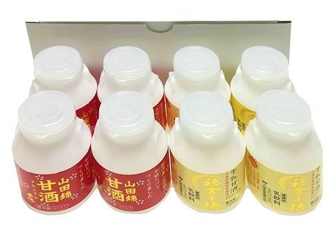 牛乳甘酒・山田錦甘酒8本セット　N0135-YZA224
