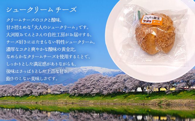 シュークリームチーズ10個セットチーズ シュークリーム 10個入 セット 詰め合わせ クリームチーズ 濃厚 酸味 甘さ控えめ 大人 スイーツ 冷凍 焼き菓子 ギフト 個包装 お菓子 お取り寄せ デザート おてんとさん 自社製造