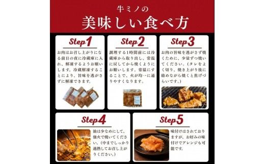 牛ミノ ピリ辛漬け 1.8kg ( 300g × 6 ) ビールに合う お酒のお供 焼肉 おすすめ 小分け 使いやすい 焼くだけ 焼き肉 バーベキュー 味噌たれ漬け 冷凍 配送時期が選べる 個包装 冷凍保存 アウトドア キャンプ BBQ おすすめ 人気