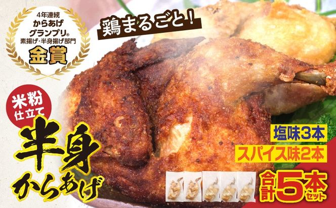 半身からあげ5本セット(塩味×3本 スパイス味×2本)_a0032_hi