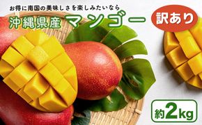 ハナトフルーツ 沖縄県産 訳ありマンゴー２ｋｇ 【 先行予約 2026年発送 】