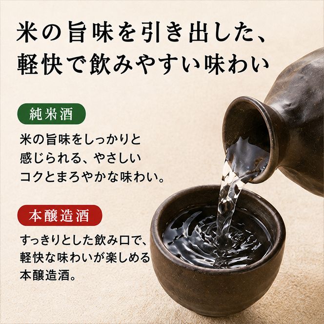 「初霜」純米・本醸造セット お酒 日本酒 純米酒 本醸造酒 