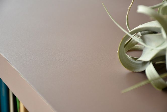 アグレ シェルフデスク BR【ブラウン 完成品 L字 収納 学習机 子供部屋 スライド天板】(H062321)