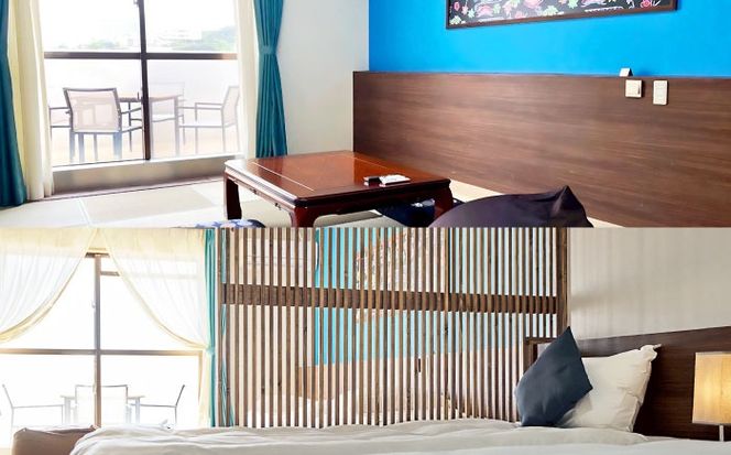 和洋室 1泊2日 宿泊券 (最大6名様/朝食付き) 未就学のお子様 添い寝無料 宿泊利用券 沖縄旅行 ホテル チケット ギフト 沖縄市 / ライカムファミリーリゾートホテル[BCEH003]