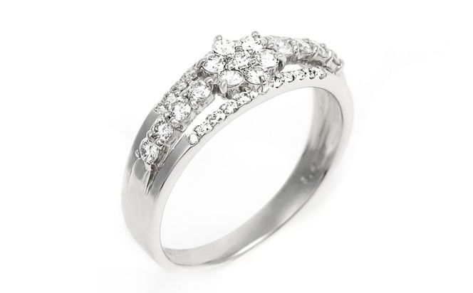 プラチナ ダイヤ リング 0.45CT R3363DI-P【サイズ：9号～18号（0.5刻み可）】　ダイヤモンド 指輪 ダイヤリング ジュエリー 宝石 プレゼント 贈り物 ギフト