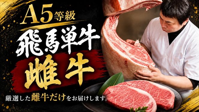 店主こだわり雌牛 飛騨牛A5等級　サーロインブロック約2kg [No.118]
