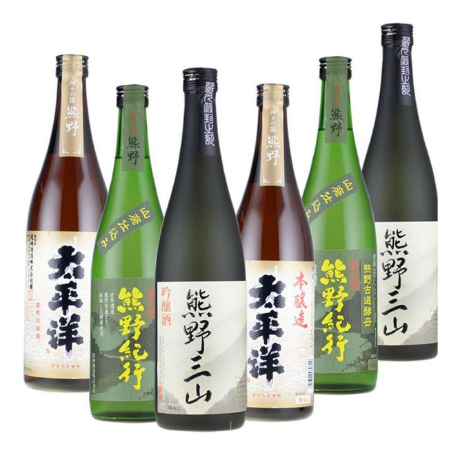 V6117_清酒詰め合わせ 720ml×6本 化粧箱入（C012）